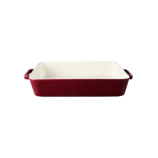 Maxwell & Williams Epicurious Rectangular Baker 34x23x6.5cm Bordeaux Gift Boxed