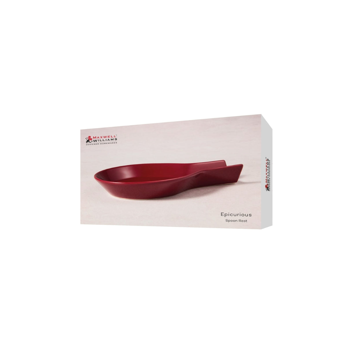 Maxwell & Williams Epicurious Spoon Rest Bordeaux Gift Boxed