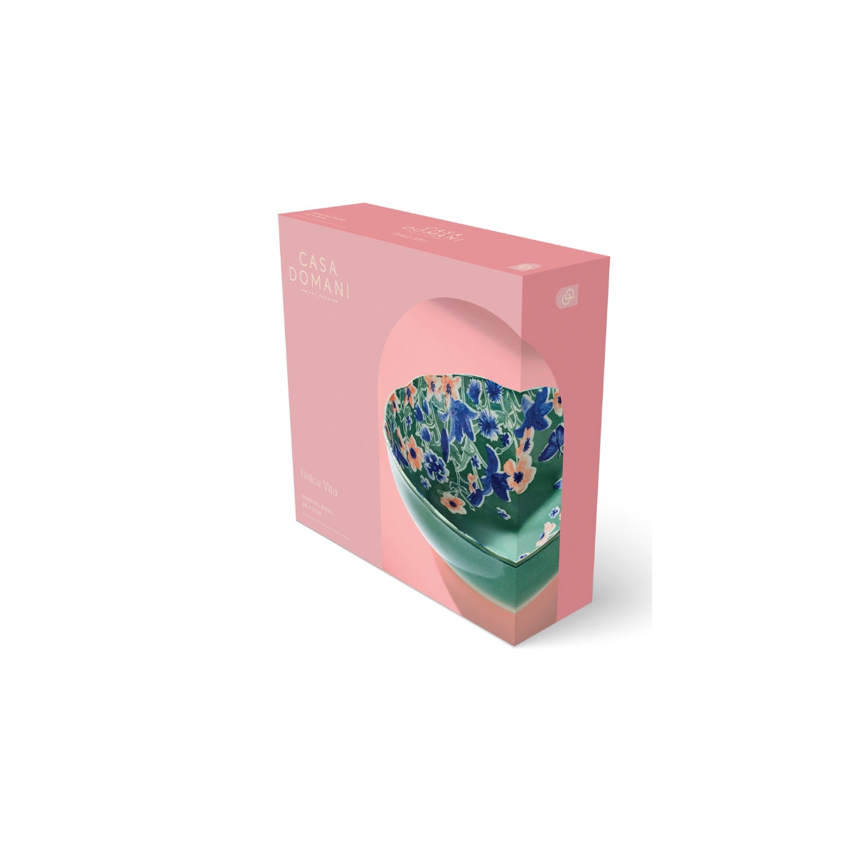 Dolce Vita Scallop Serving Bowl 25x8cm Gift Boxed