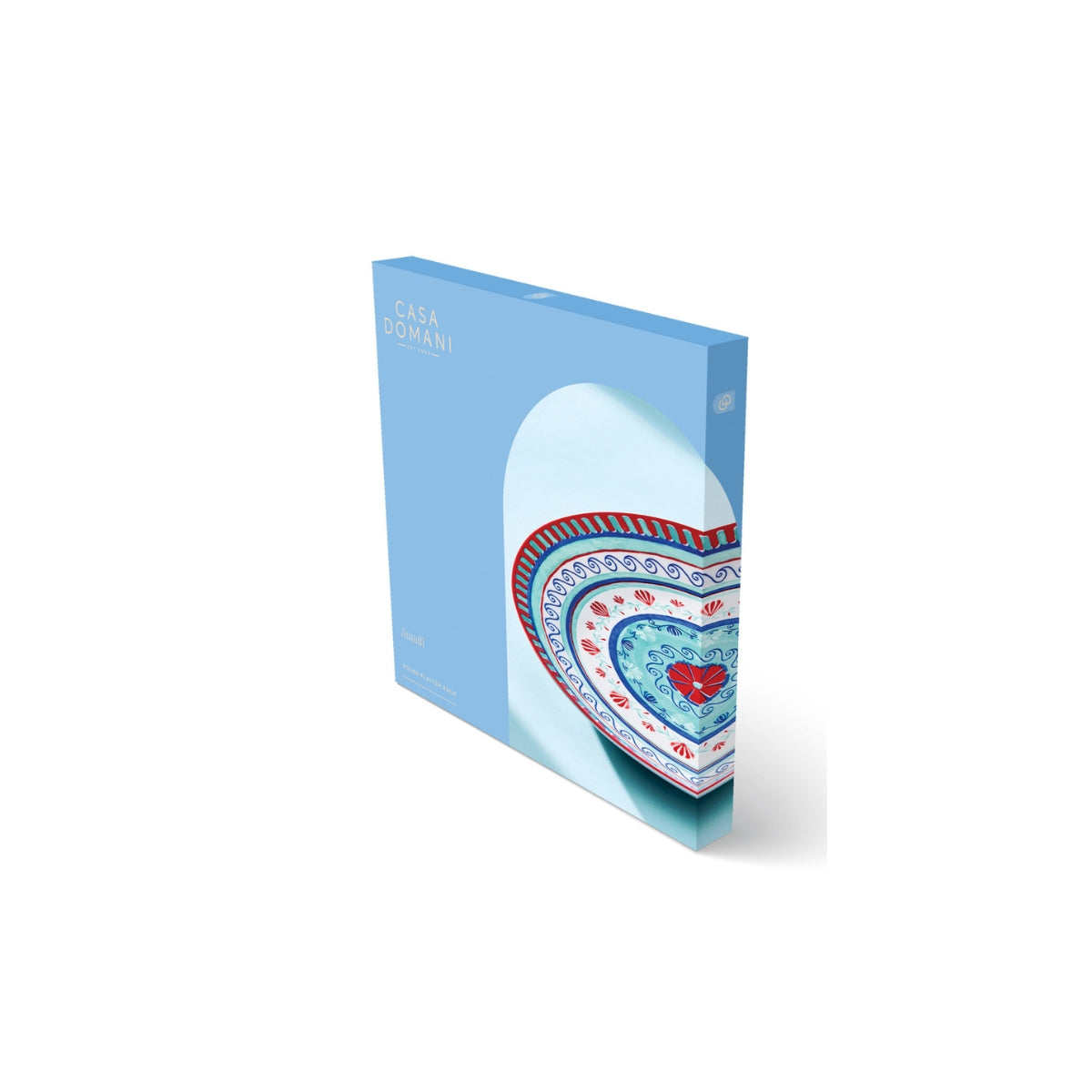 Amalfi Round Coupe Platter 33cm Gift Boxed