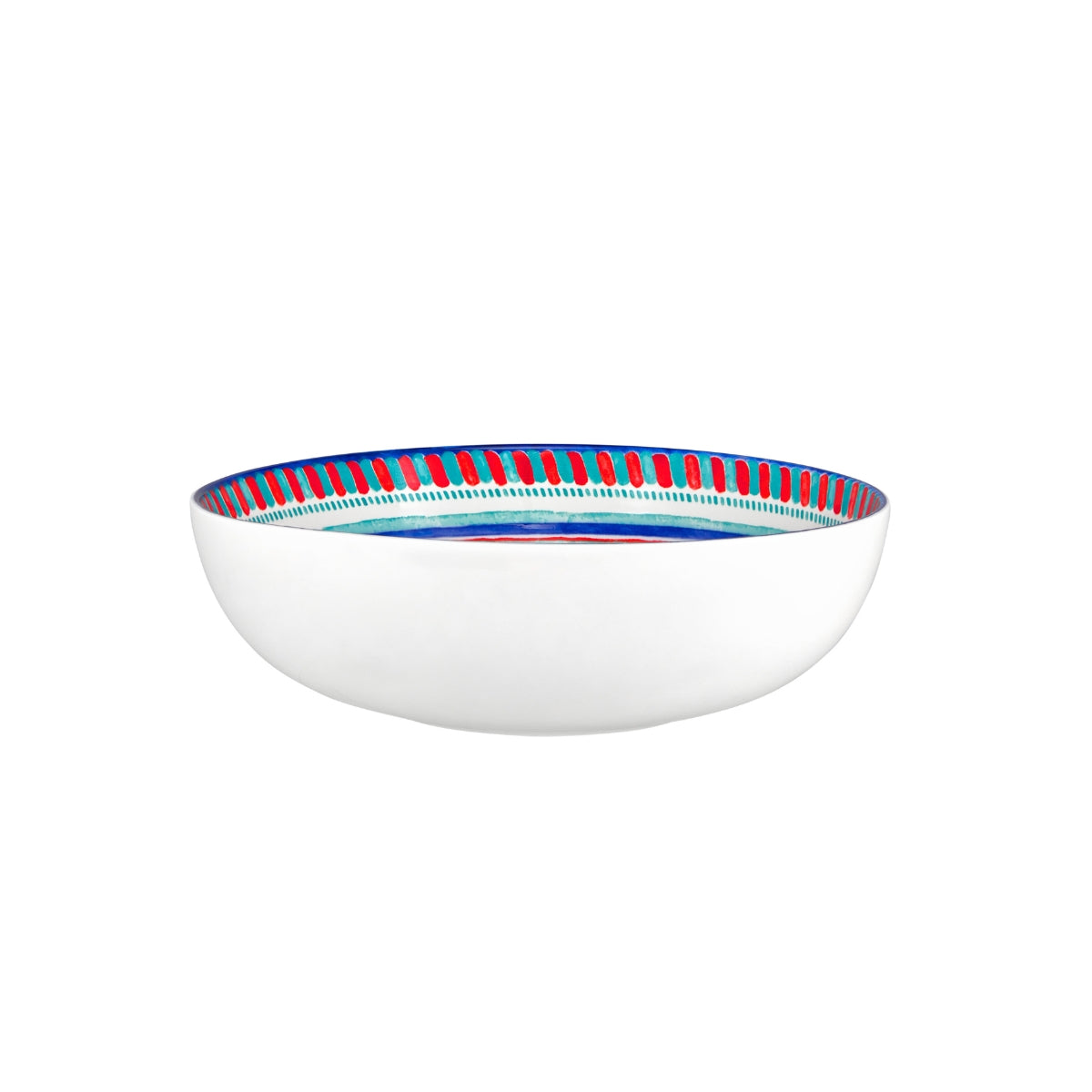 Amalfi Round Coupe Serving Bowl 25x8cm Gift Boxed