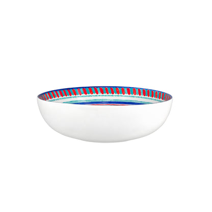 Amalfi Round Coupe Serving Bowl 25x8cm Gift Boxed