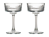 Cocktail & Co Atlas Coupe Glass 260ML Set of 2 Gift Boxed