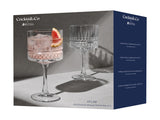 Cocktail & Co Atlas Stem Gin/Cocktail Glass 500ML Set of 2 Gift Boxed