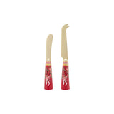 MW Festive Flora Spreader and Cheese Knife