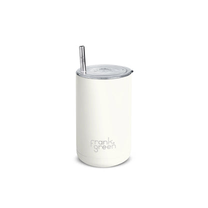 frank green Iced Coffee Cup with Straw Cloud