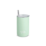 frank green Iced Coffee Cup with Straw Mint Gelato