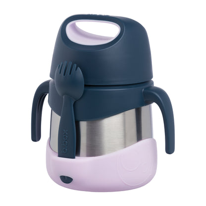 Insulated Food Jar 335ml Indigo Rose