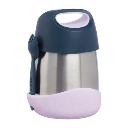 Insulated Food Jar 335ml Indigo Rose