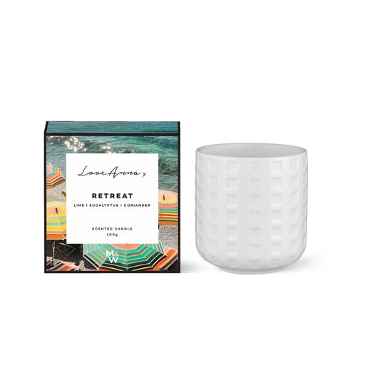 LA Scentimental Fragrance Candle 100g Retreat Gift Boxed