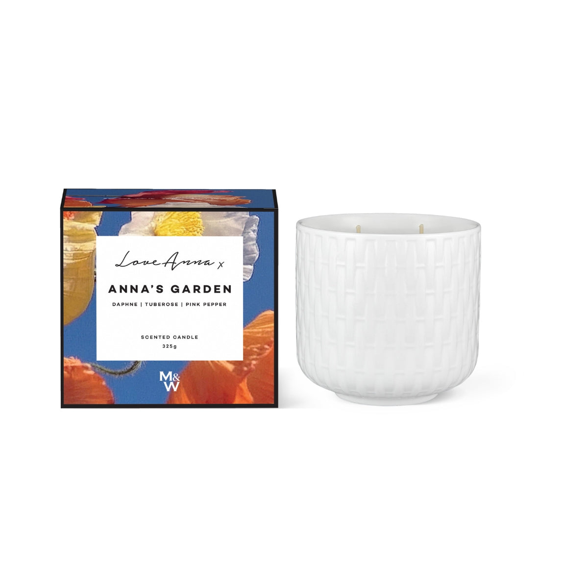LA Scentimental Fragrance Candle 325g Annas Garden Gift Boxed