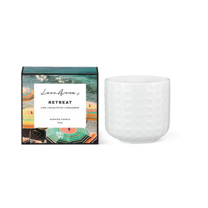LA Scentimental Fragrance Candle 325g Retreat Gift Boxed