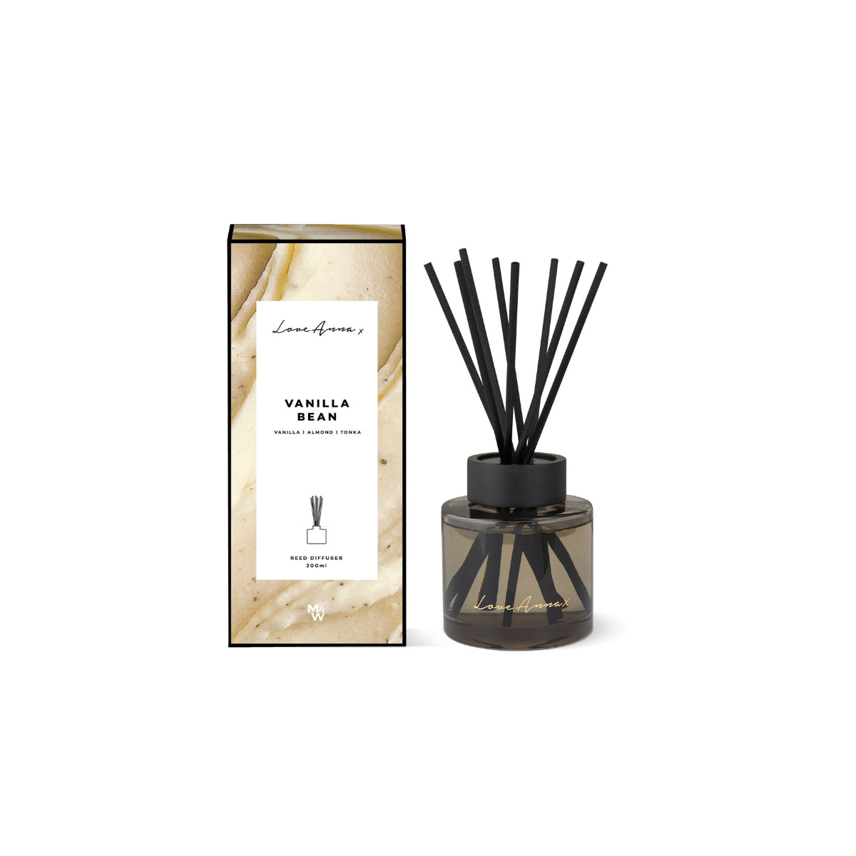 Anna Defuser Kitchen Delights Diffuser 200ML VanilGift Boxed | Love Anna | Matchbox