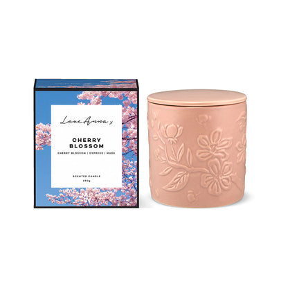 Love Anna by Maxwell & Williams Cherry Blossom Candle with Gift Box