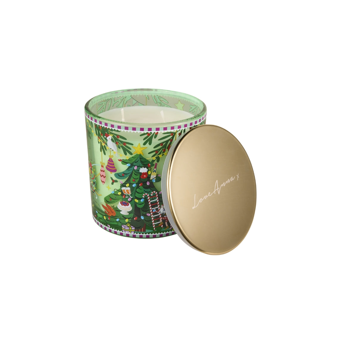 Festive Down Under Fragrance Candle 600g Christmas Pine Gift Boxed