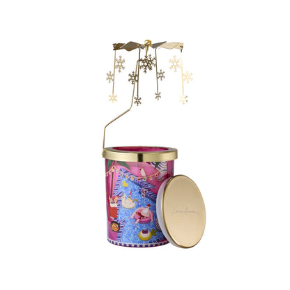 Festive Down Under Fragrance Candle 235g Prosecco Cheer Decorator Set Gift Boxed