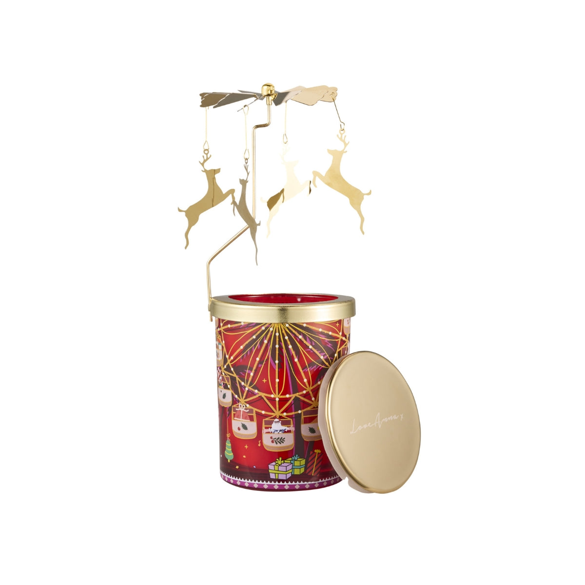 Festive Down Under Fragrance Candle 235g Sweet Pudding Decorator Set Gift Boxed