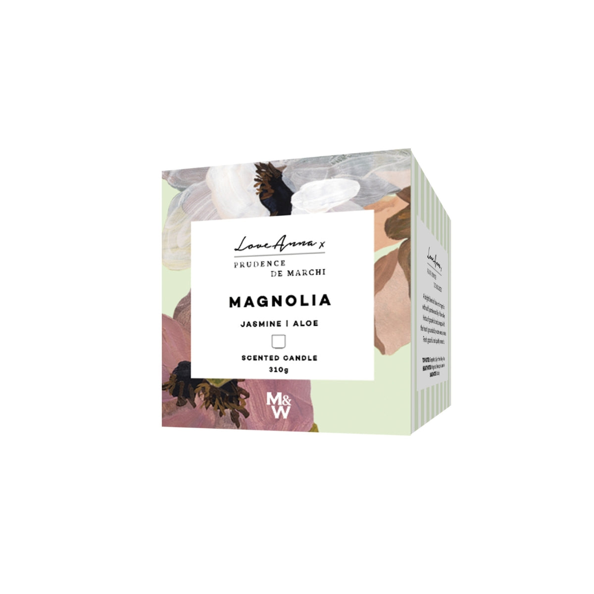 Maxwell & Williams Prudence De Marchi Magnolias Fragrance Candle 310g Gift Boxed