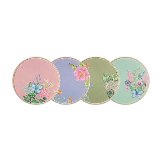 Maxwell & Williams Botanica Melamine Plate 20x2cm Set of 4