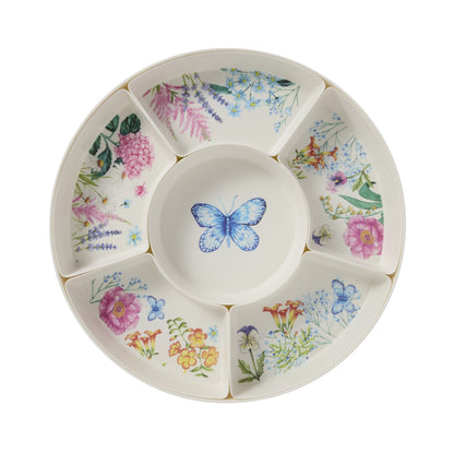 Maxwell & Williams Botanica Melamine 7pc Divided Platter Set Gift Boxed