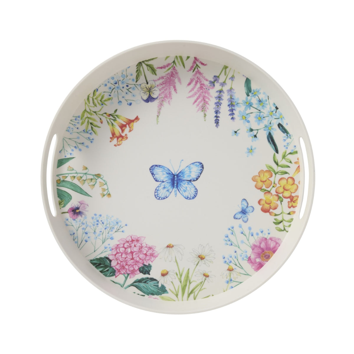 Maxwell & Williams Botanica Melamine Round Serving Tray 35x5cm