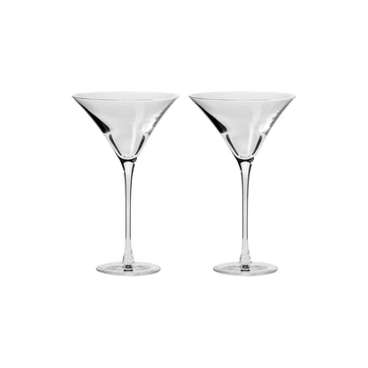 Duet Martini Glass 170ml Set Of 2 Gift Boxed