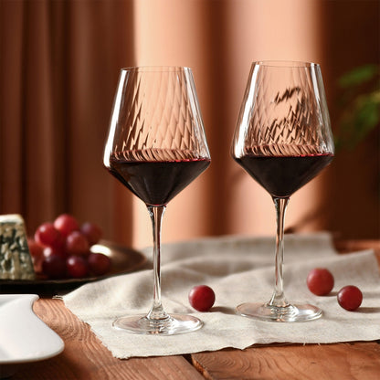 Krosno Avant-Garde Lumi Wine Glass Set of 6 550ML Gift Boxed