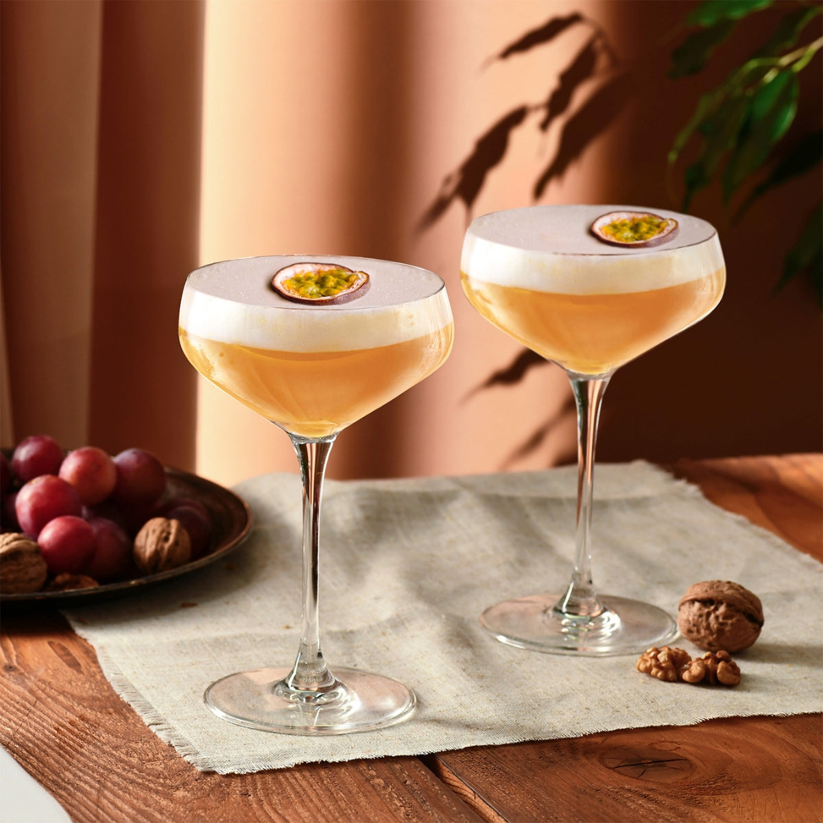 Krosno Avant-Garde Lumi Cocktail Glass Set of 6 290ML Gift Boxed