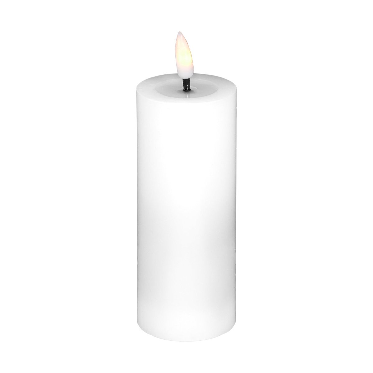 MW Lets Get Lit LED Flameless Candle 5.5x12.5cm Natural Gift Boxed