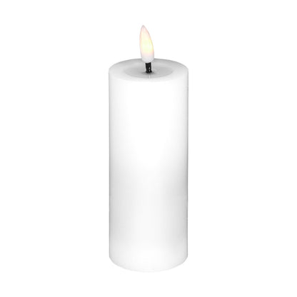 MW Lets Get Lit LED Flameless Candle 5.5x12.5cm Natural Gift Boxed