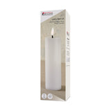 MW Lets Get Lit LED Flameless Candle 5.5x15cm Natural Gift Boxed