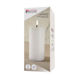 MW Lets Get Lit LED Flameless Candle 7.5x15cm Natural Gift Boxed