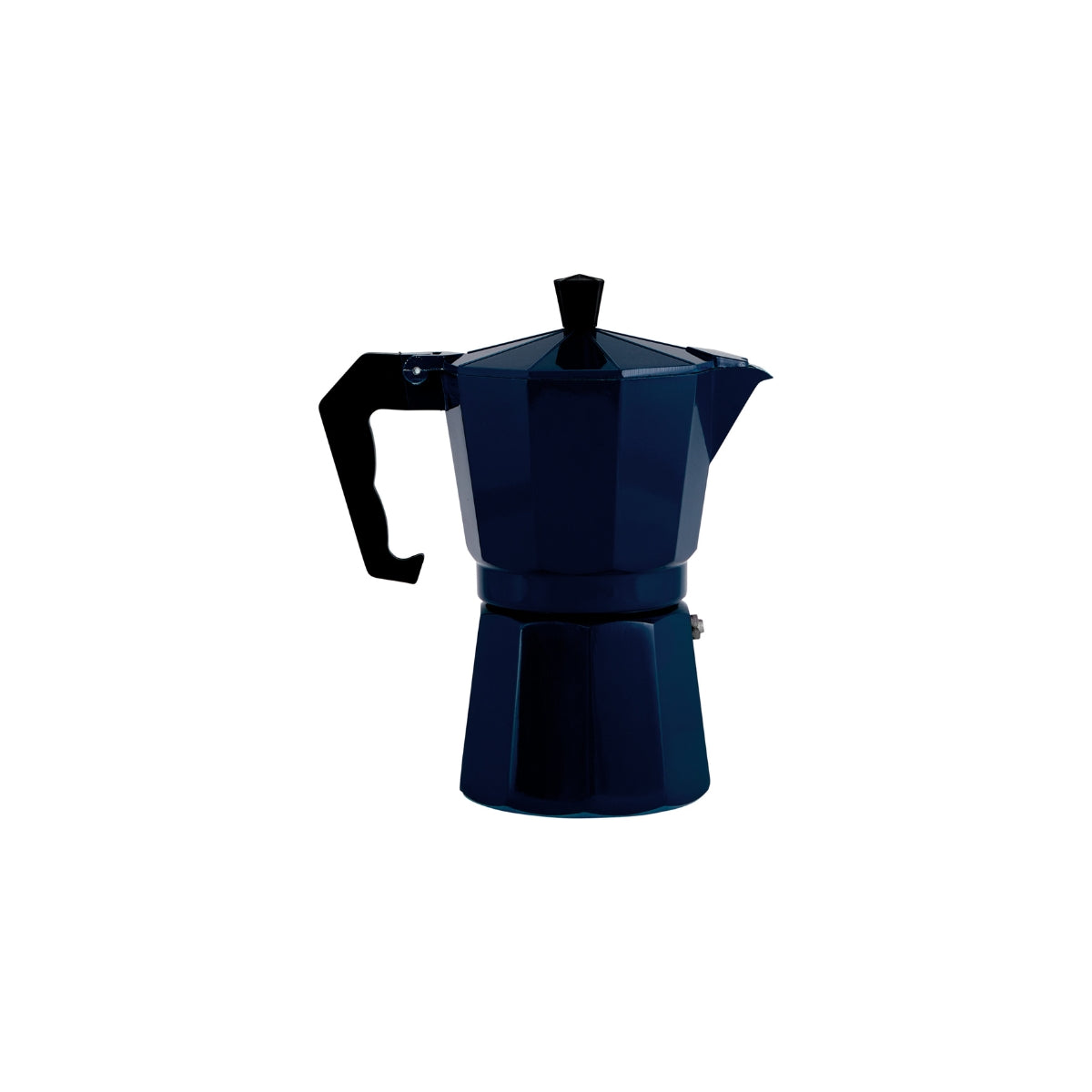 Blend Traditional Stovetop Espresso Maker 6cup Navy Gift Boxed