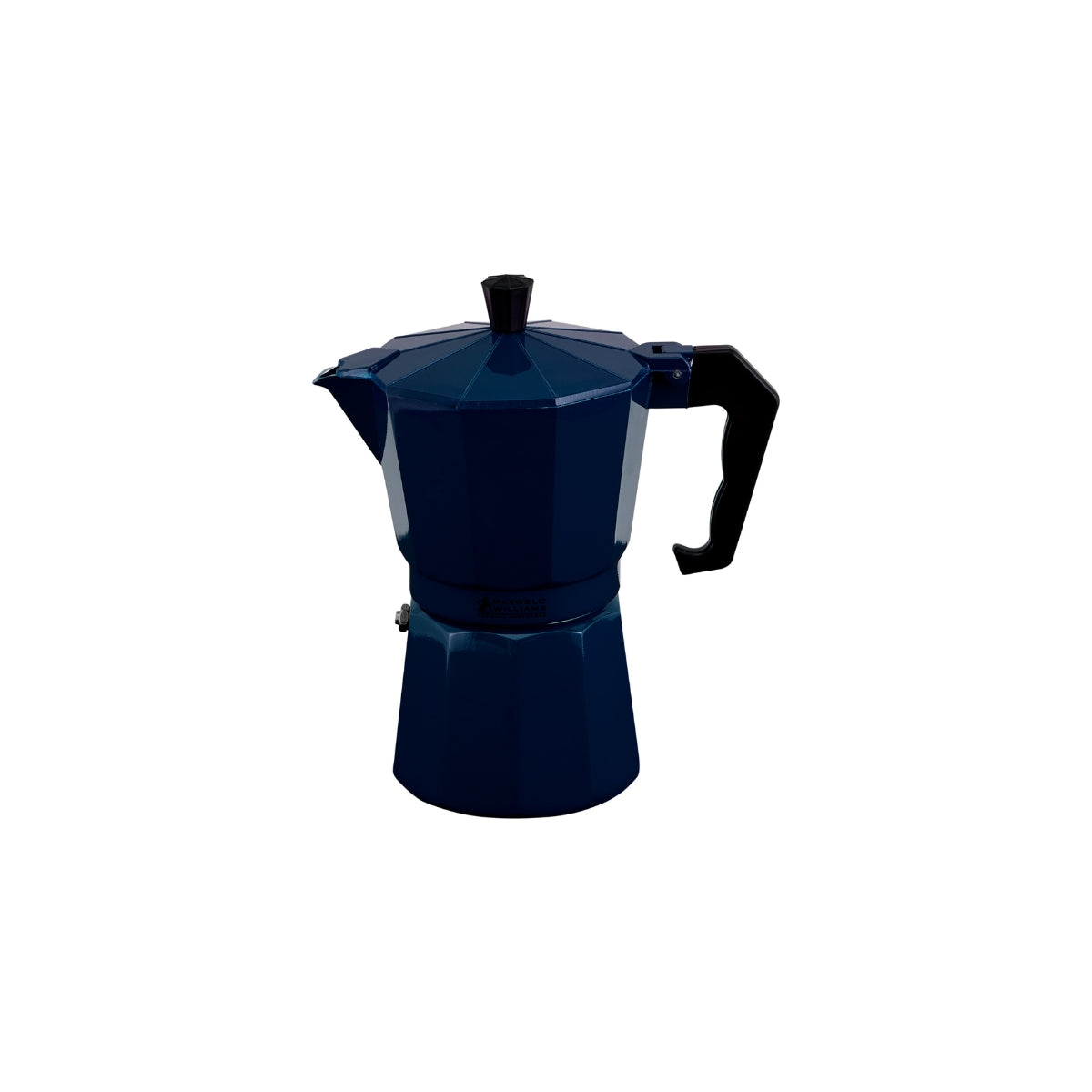 Blend Traditional Stovetop Espresso Maker 6cup Navy Gift Boxed