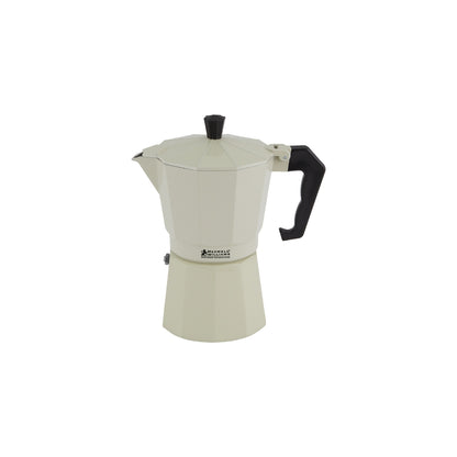 Blend Traditional Stovetop Espresso Maker 6cup Sand Gift Boxed