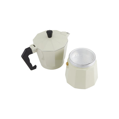 Blend Traditional Stovetop Espresso Maker 6cup Sand Gift Boxed