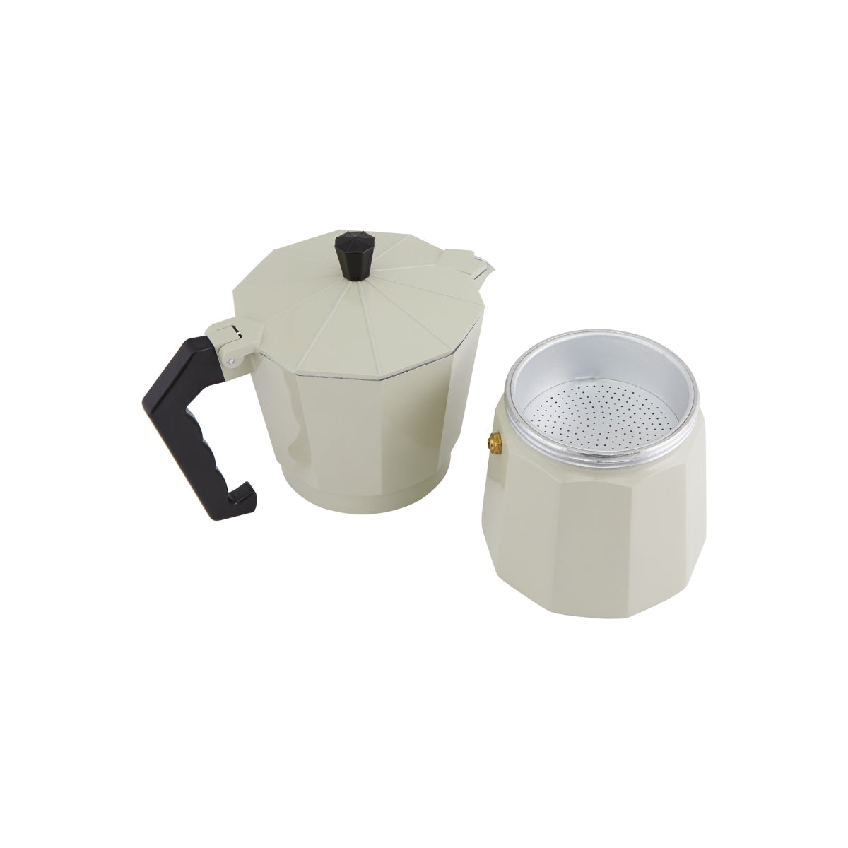 Blend Traditional Stovetop Espresso Maker 9cup Sand Gift Boxed