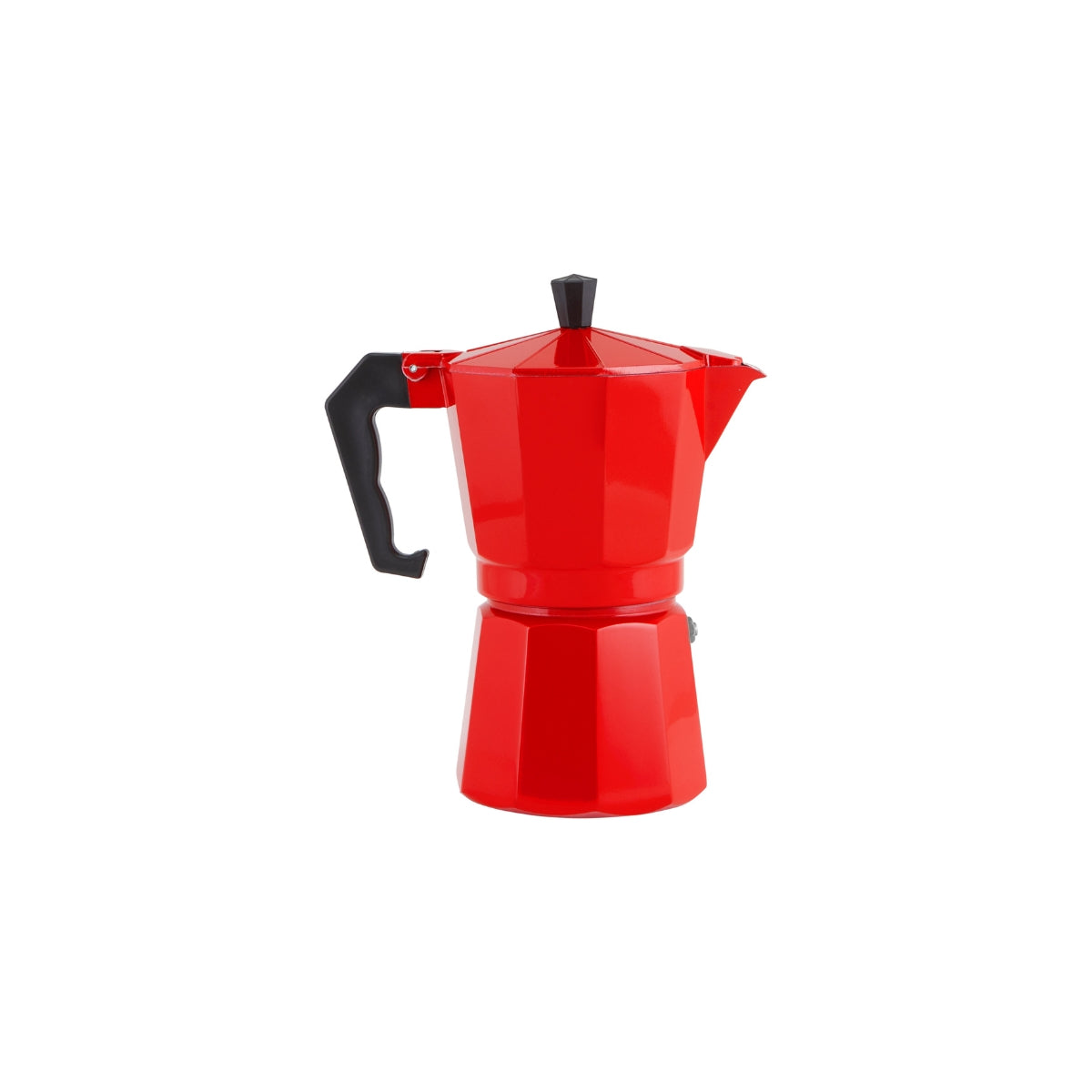 Blend Traditional Stovetop Espresso Maker 6cup Red Gift Boxed