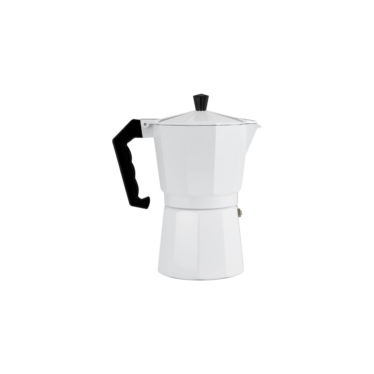 Blend Traditional Stovetop Espresso Maker 6cup White Gift Boxed