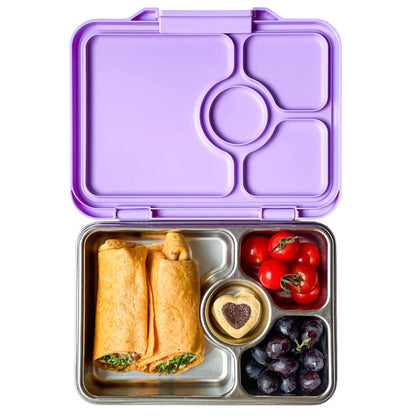 Pret Stainless Steel Bento Box 4 Compartment - Lavande Purple