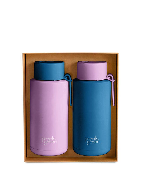 Gift Set - 34oz SSC Iconic Duo Lilac Haze/Deep Ocean