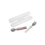 Melii Luxe Detachable Spoon & Fork (Pink)