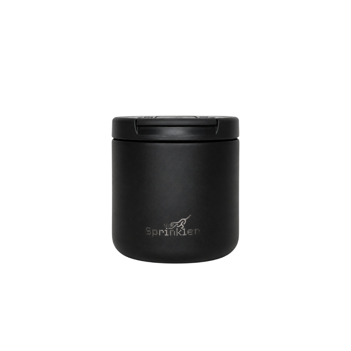 Sprinkler Harley Insulated Food Flask With Spork 500ml - Black