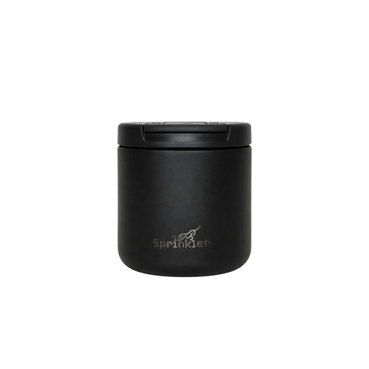 Sprinkler Harley Insulated Food Flask With Spork 500ml - Black