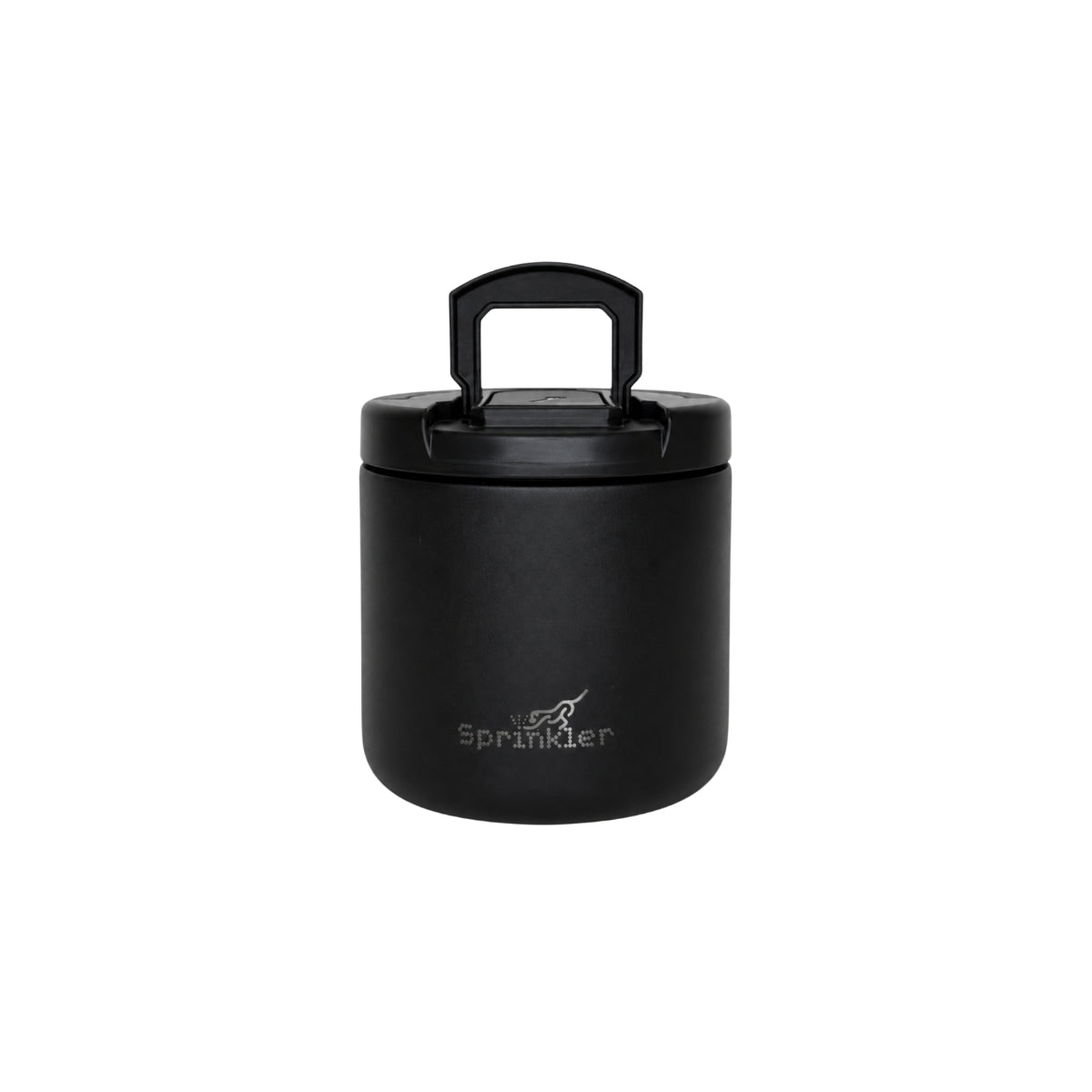 Sprinkler Harley Insulated Food Flask With Spork 500ml - Black