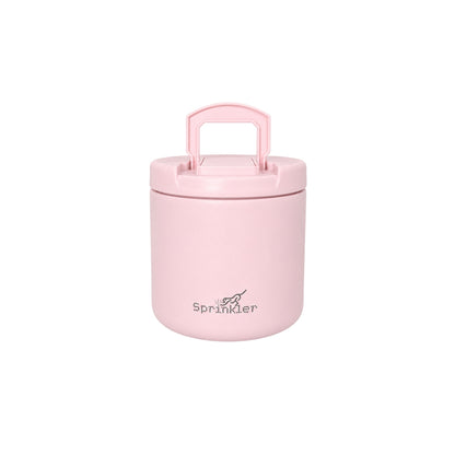 Sprinkler Harley Insulated Food Flask With Spork 500ml - Blush Pink