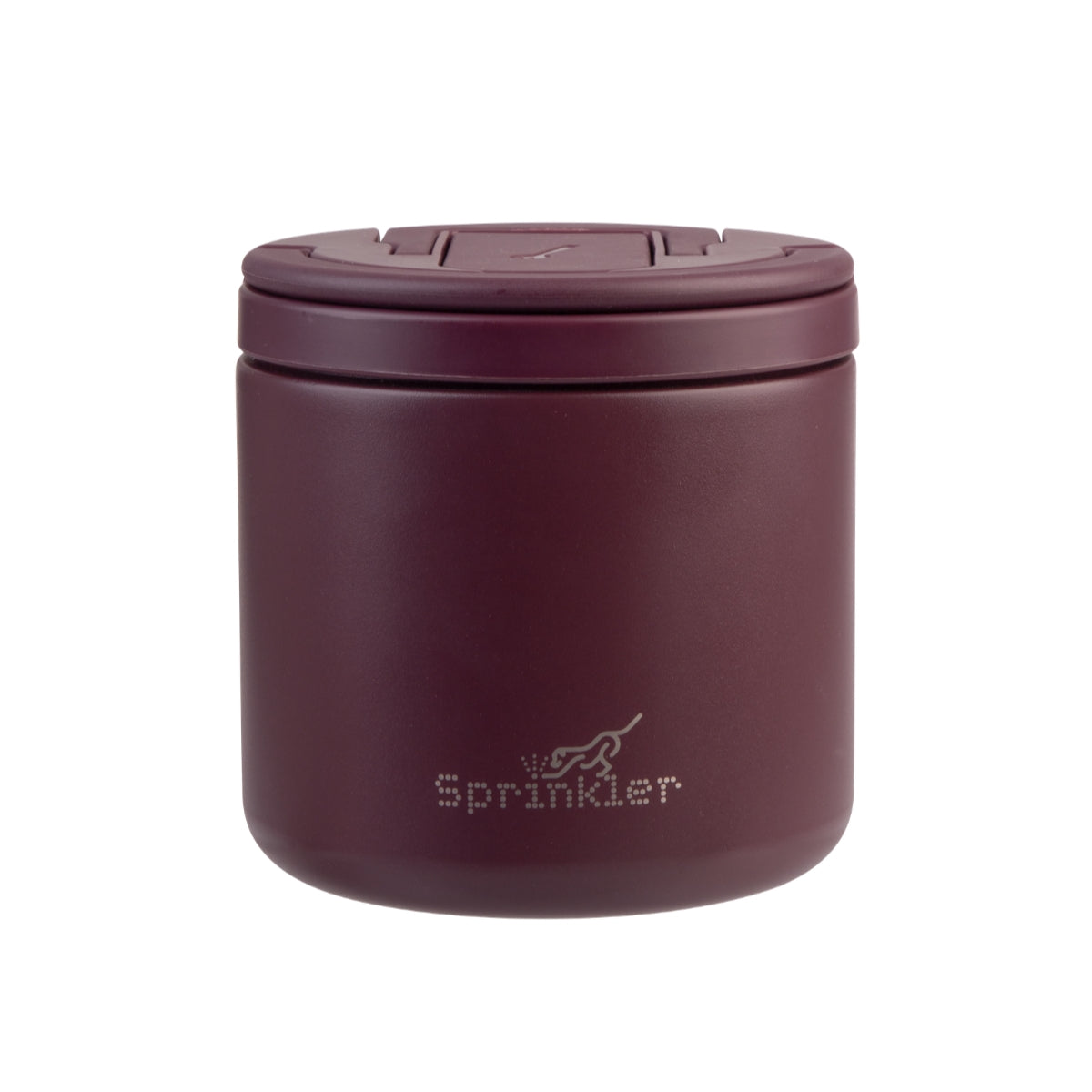 Sprinkler Harley Insulated Food Flask With Spork 500ml - Red Mahogany