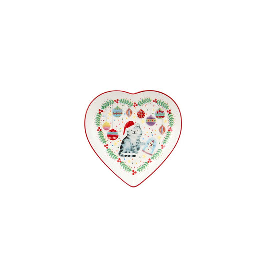 MW Jolly Joy Joy Heart Dish 14cm 