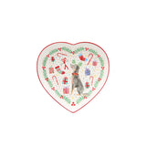 MW Jolly Joy Joy Heart Dish 20cm Dog