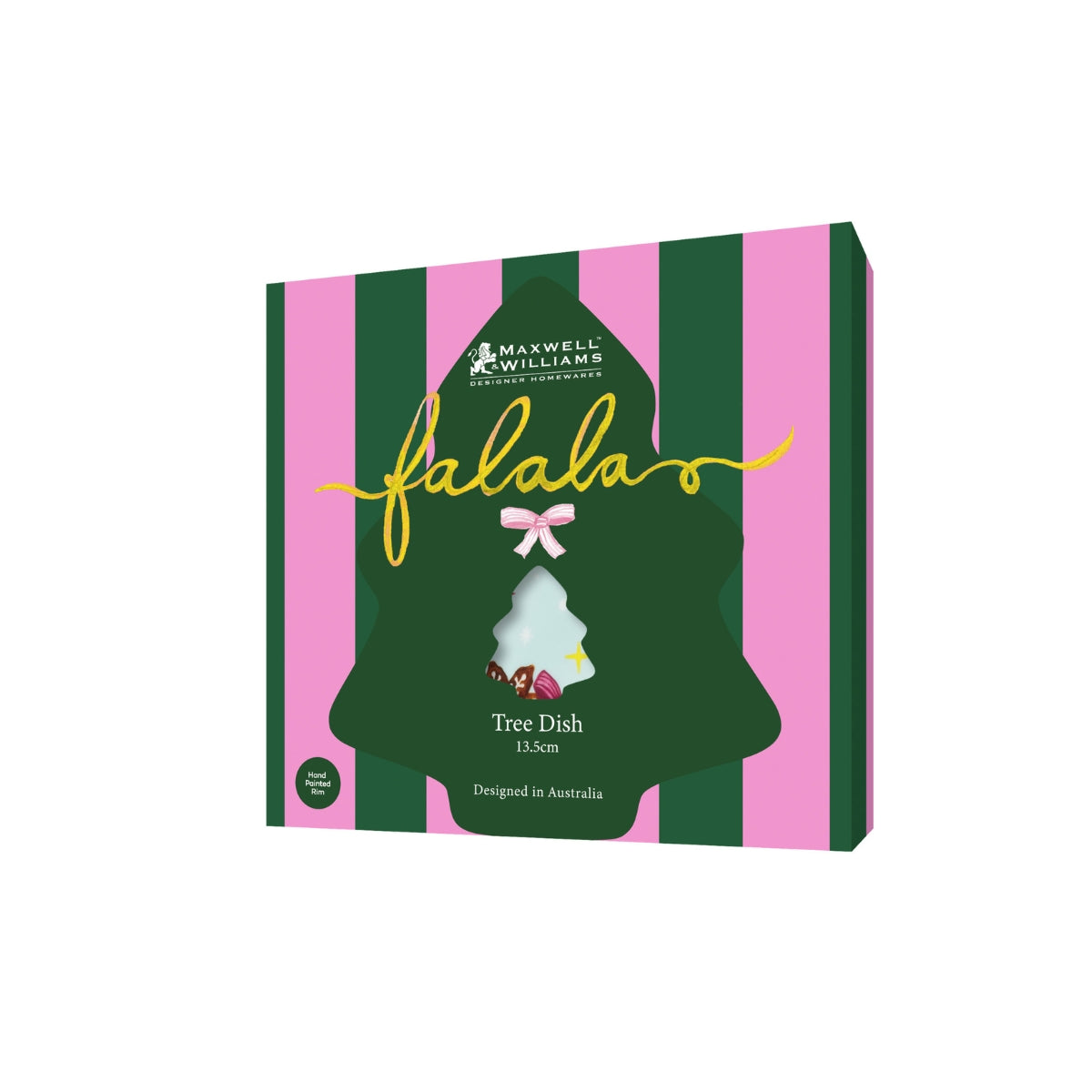 Maxwell & Williams Fa la la Tree Dish 13.5cm Gift Boxed